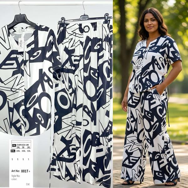 Костюм BASE (2XL-5XL) 881T white (лето)