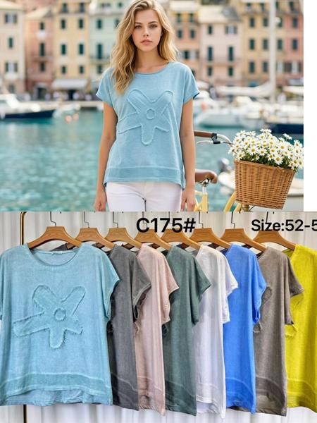 Футболка Kaffir Lily (52-58) C175 l.blue (лето)