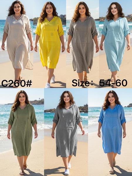 Платье Kaffir Lily (54-60) C260 d.grey (лето)