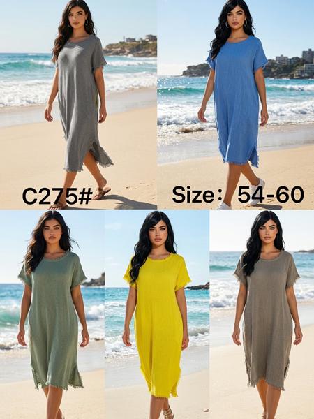 Платье Kaffir Lily (54-60) C275 blue (лето)