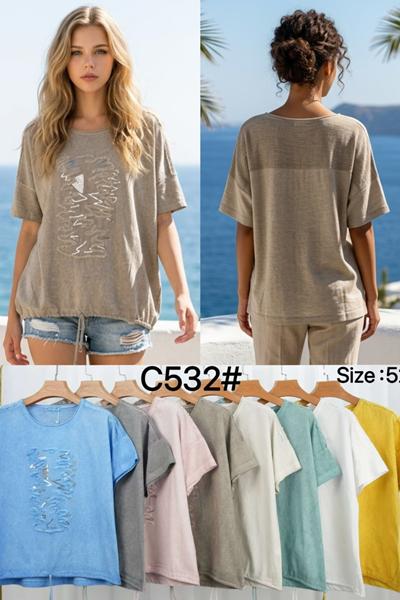 Футболка Kaffir Lily (52-58) C532 white (лето)