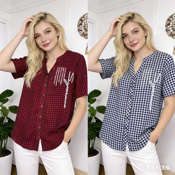 Рубашка Kaffir Lily (52-60) KL13 red (лето)