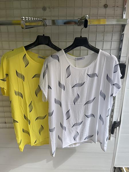 Футболка Yafeier (XL-4XL) 340 white (лето)