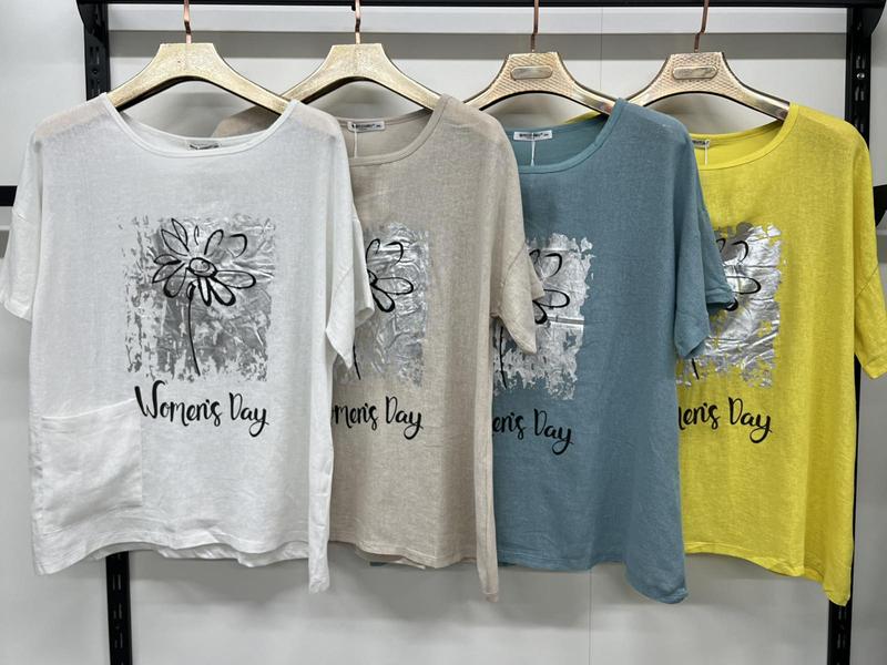 Футболка Yafeier (3XL-6XL) 9553 white (лето)