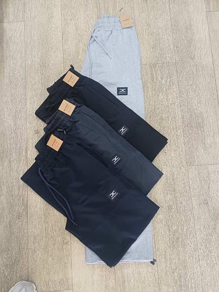 Штаны спорт Moranny (S-2XL) MR1002 d.grey (деми)