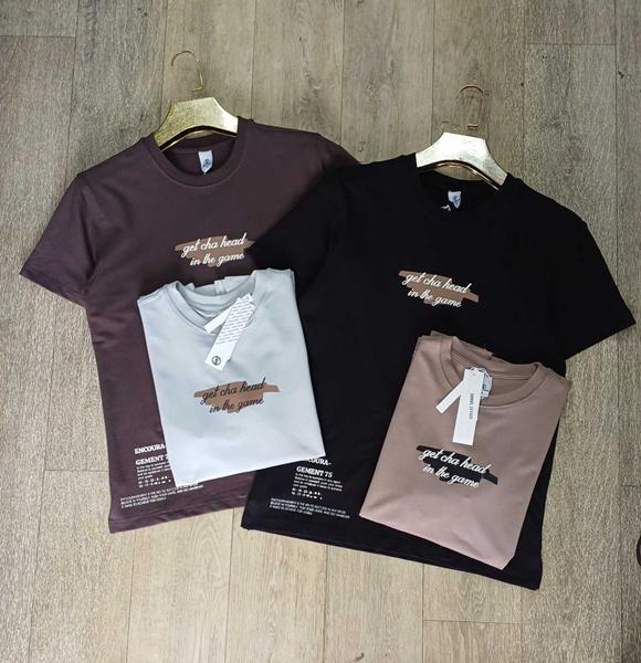 Футболка Moranny (S-2XL) MR1009 beige (лето)