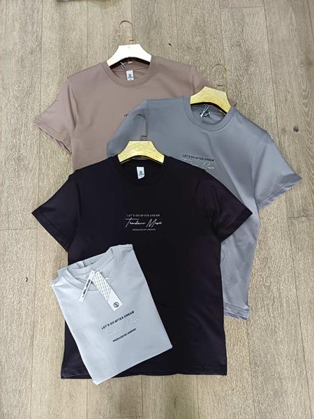 Футболка Moranny (S-2XL) MR1010 l.grey (лето)