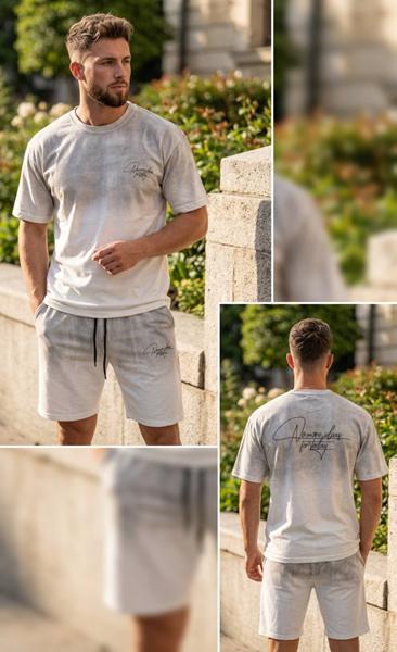 Костюм Moranny (S-2XL) MR1072 grey (лето)