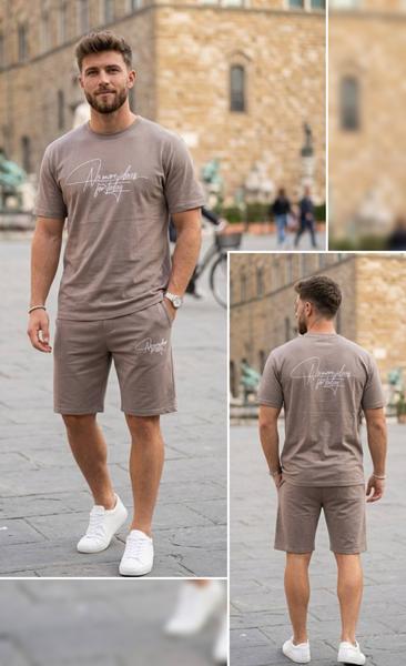 Костюм Moranny (S-2XL) MR1074 beige (лето)