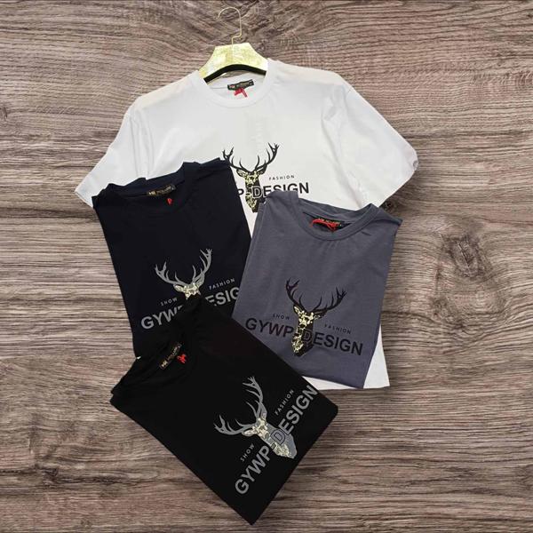 Футболка Moranny (S-2XL) MR1145 d.grey (лето)