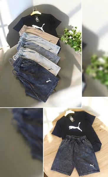 Шорты Moranny (S-2XL) MR1292 d.grey (лето)