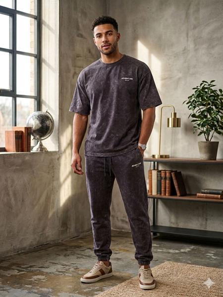 Костюм спорт Moranny (S-2XL) MR1303 brown (лето)