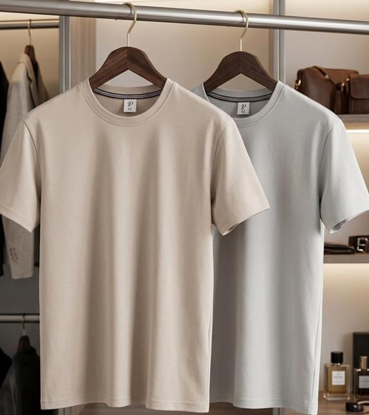 Футболка Zalov (52-60) ZW1482 grey (лето)