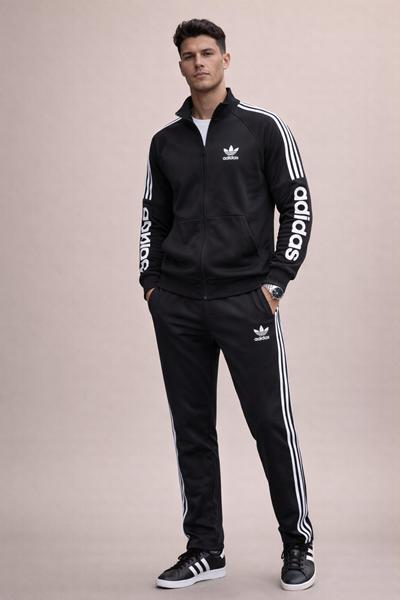 Костюм спорт Zalov (46-54) ZW1529 black (деми)