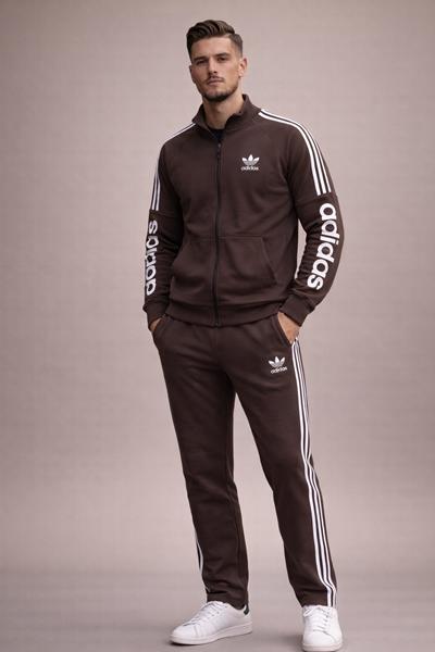 Костюм спорт Zalov (46-54) ZW1531 brown (деми)