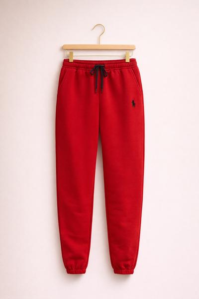 Штаны спорт Zalov (S-L) ZW1570 red (деми)