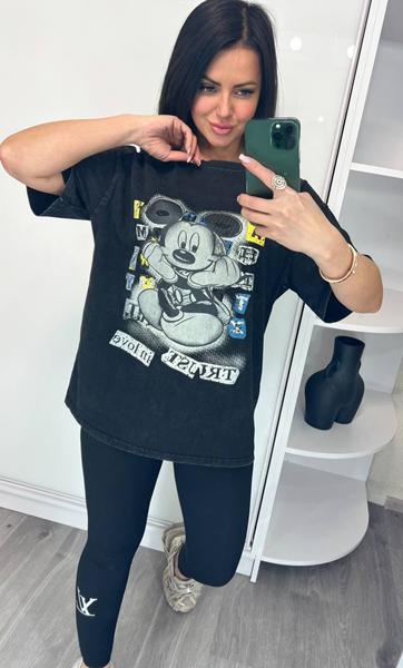 Футболка Lora (one size) LR1285 black (лето)