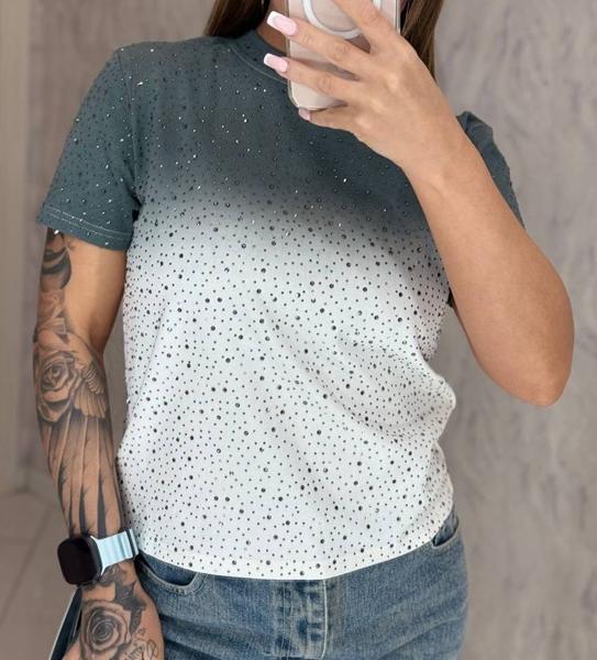 Футболка Lora (one size) LR1289 white (лето)