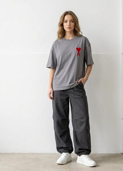 Футболка Lora (one size) LR1304 grey (лето)