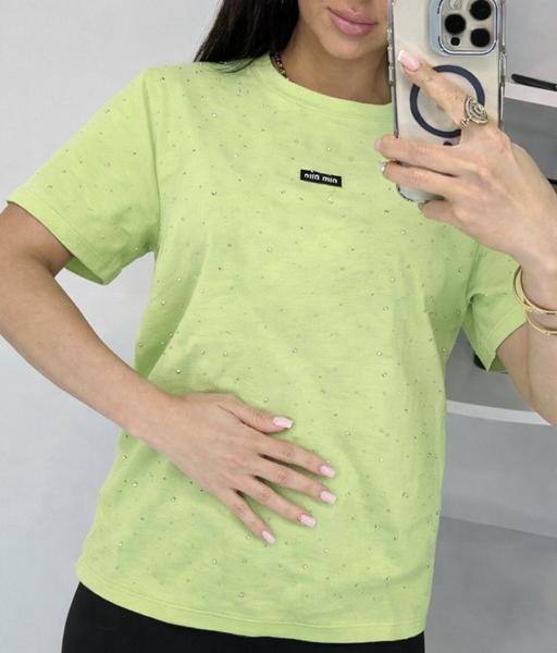 Футболка Lora (one size) LR1307 green (лето)