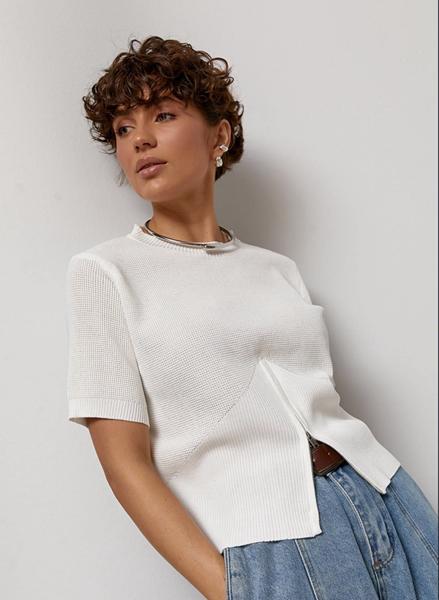 Футболка Lora (one size) LR1310 white (лето)