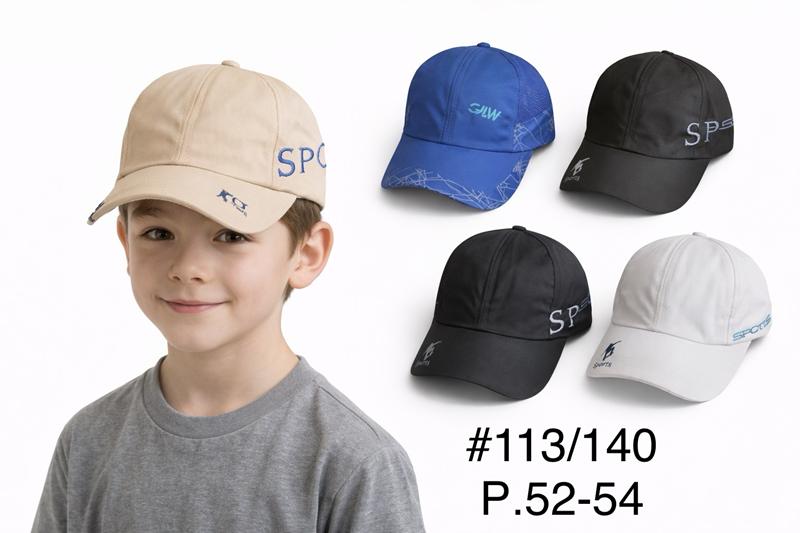 Кепка DGMD (52-54) 113-140 mix (лето)