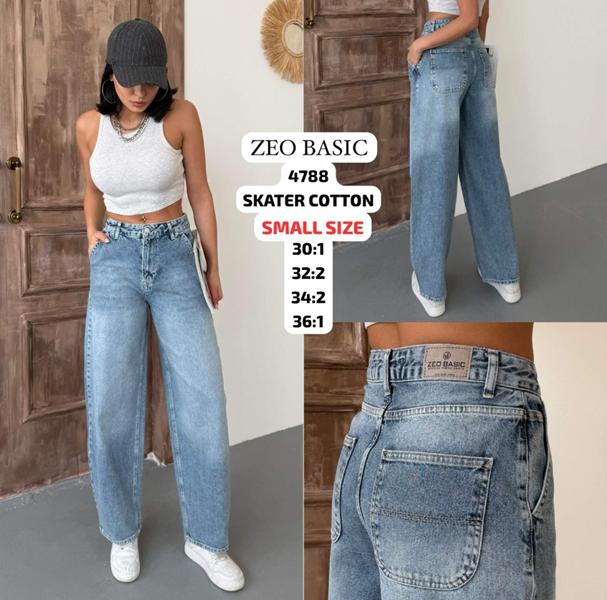 Джинсы Jeans Style (30-36) 4788 blue (деми)