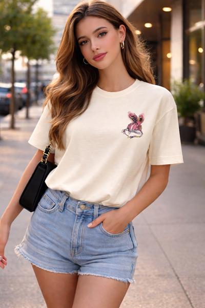 Футболка Major (S-L) 2147 milk (лето)