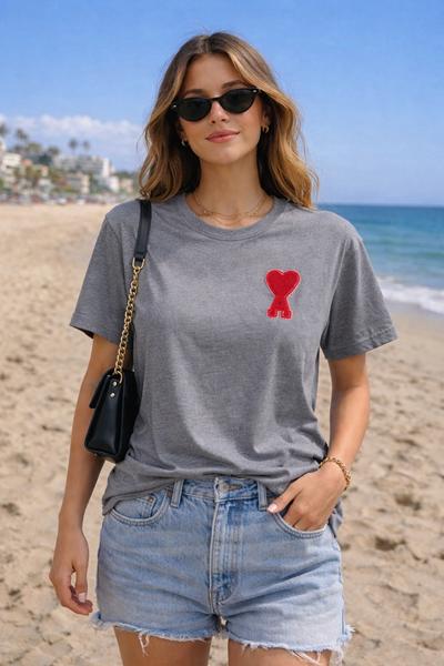 Футболка Major (S-L) 7156 grey (лето)