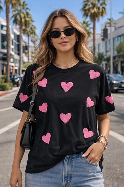 Футболка Major (S-L) 7158 black (лето)