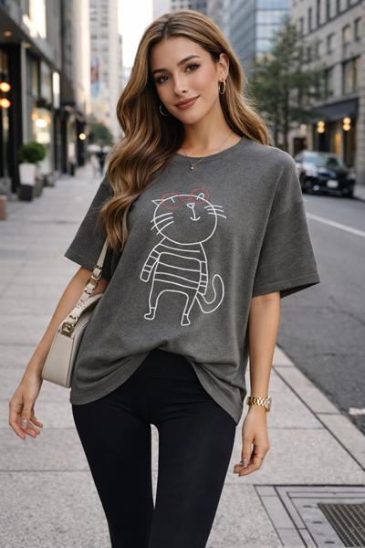 Футболка Major (one size) 7867 grey (лето)