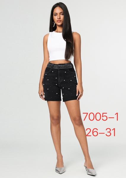 Шорты NewJeans (26-31) 7005-1 black (лето)