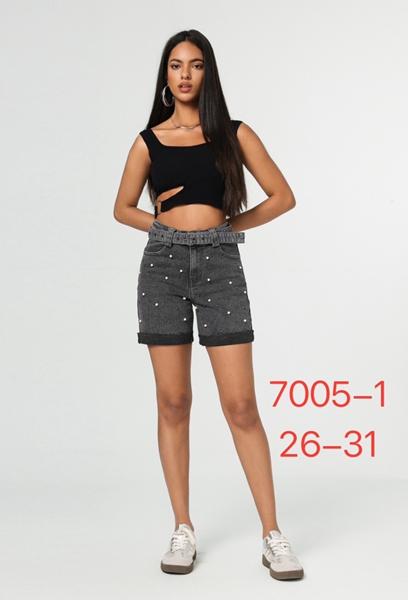 Шорты NewJeans (26-31) 7005-1 grey (лето)