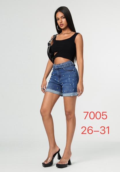 Шорты NewJeans (26-31) 7005 blue (лето)