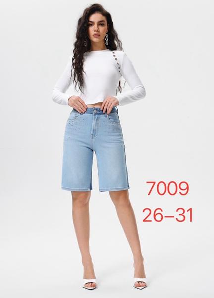 Шорты NewJeans (26-31) 7009 l.blue (лето)