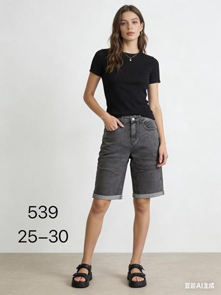Шорты NewJeans (25-30) 539 grey (лето)