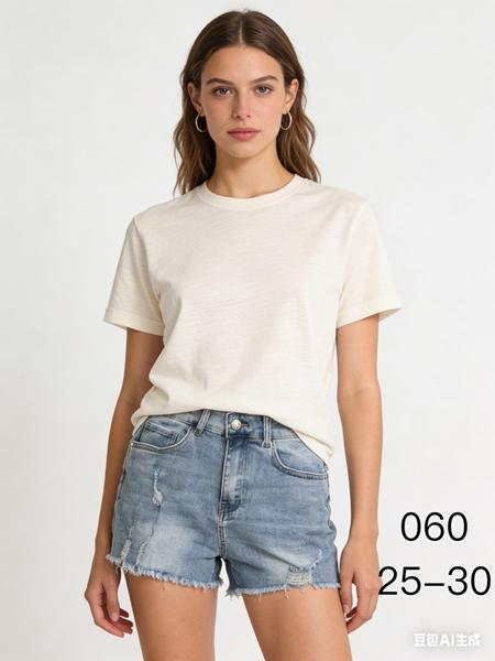 Шорты NewJeans (25-30) 060 l.blue (лето)