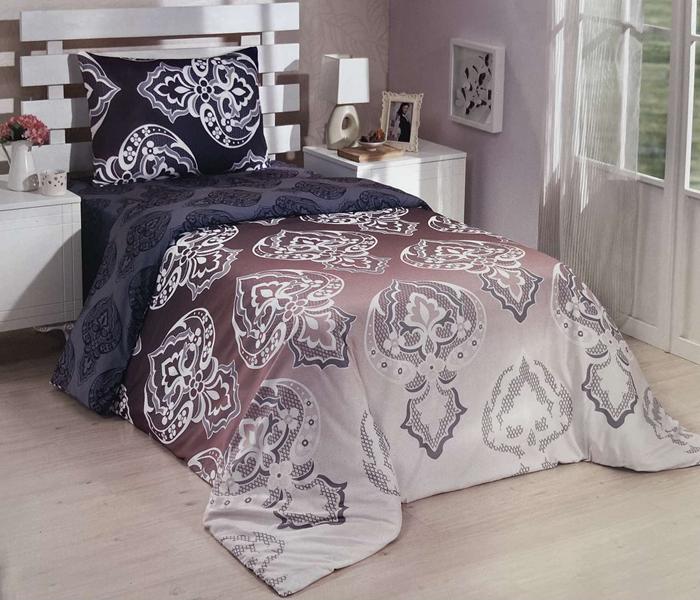 Постельное белье Tac Le Vele Mays (180*240) TL07 grey-beige (деми)