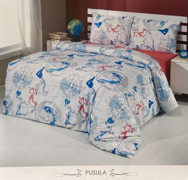 Постельное белье Tac Le Vele Mays (230*250) TL24 l.blue (деми)