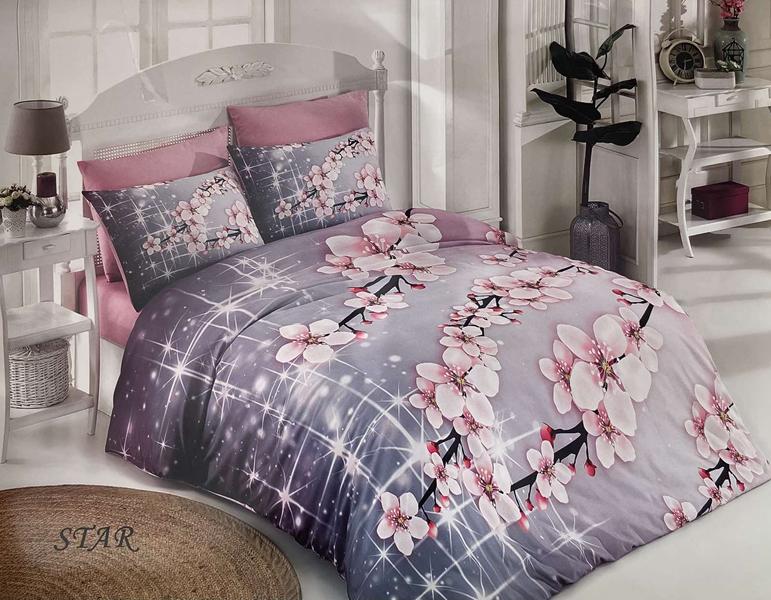 Постельное белье Tac Le Vele Mays (180*240) TL26 grey (деми)