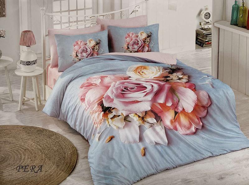 Постельное белье Tac Le Vele Mays (180*240) TL27 l.blue (деми)