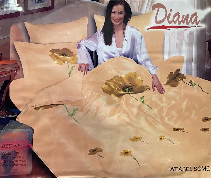 Постельное белье Tac Le Vele Mays (200*220) TL22 yellow (деми)