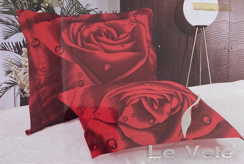 Наволочки Tac Le Vele Mays (70*70) TL02 red (деми)