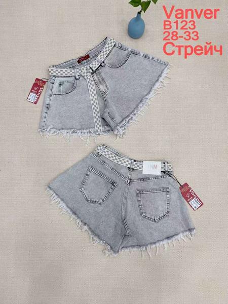 Шорты Vanver (28-33) B123 l.grey (лето)