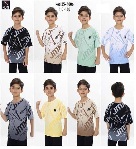 Футболка Baby Boom (5-10) 4006 black (лето)