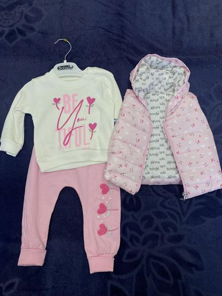 Костюм Baby Boom (0.6-1) BB99 pink (деми)