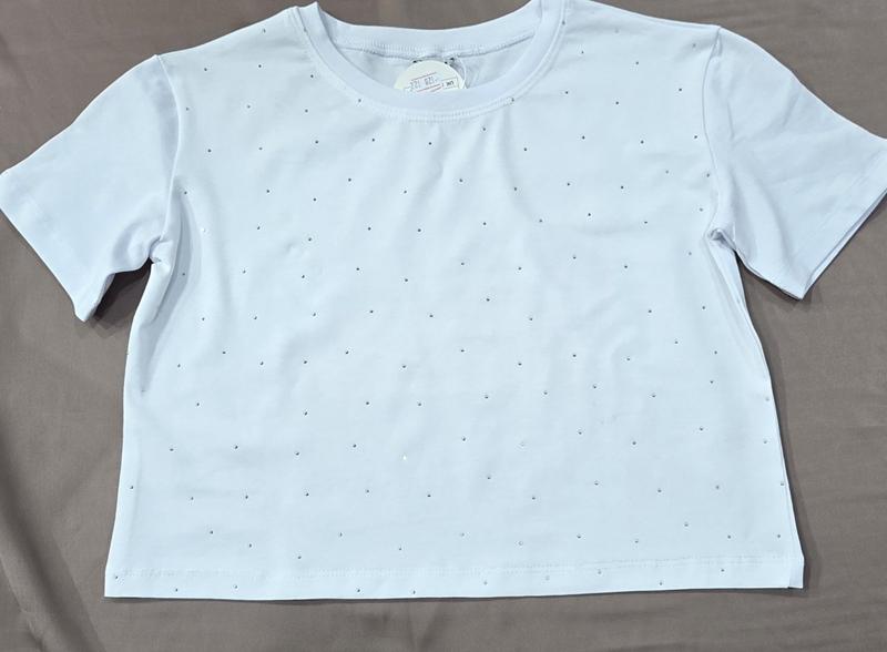 Топ Bright Harmony (122-152) 1767 white (лето)