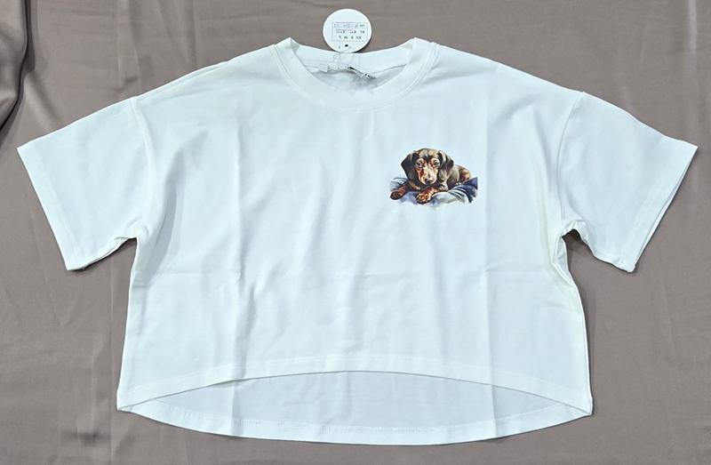 Топ Bright Harmony (128-158) 854-2 white (лето)