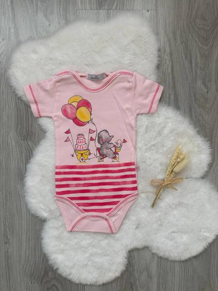 Боди Emir kids (0.3-1) 1008 pink (лето)