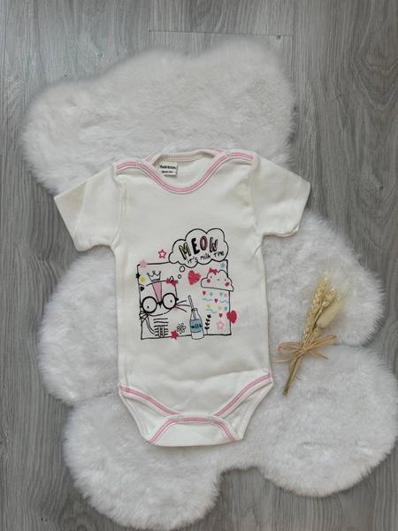 Боди Emir kids (0.3-1) 1012 white (лето)